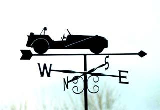 Lotus 7 weather vane